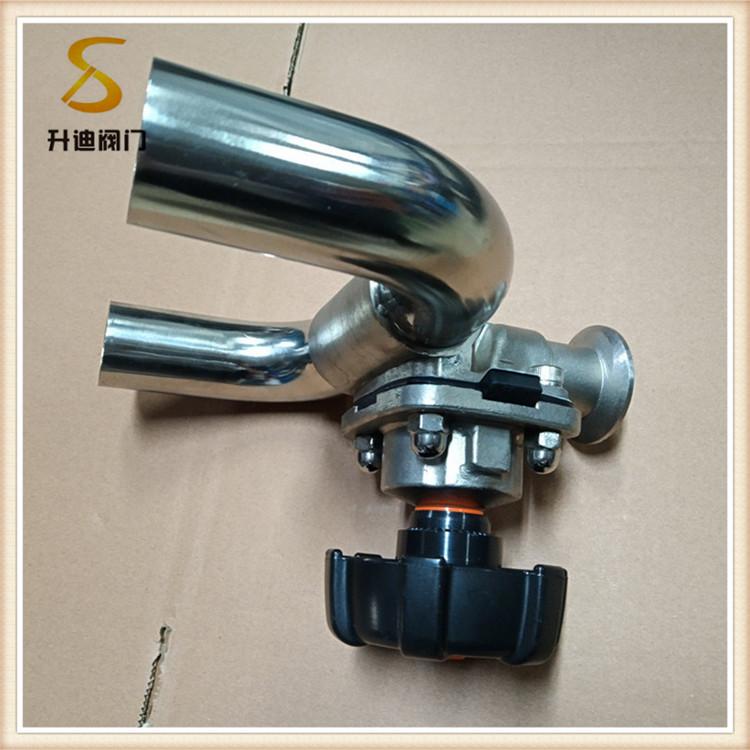 开运·体育进口卫生级三通隔膜阀(图1)